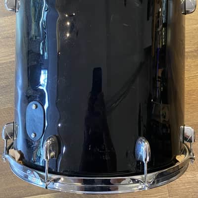 Gretsch Black Hawk Liquid Black Finish 16" x 16" Floor Tom/Kick Drum image 3