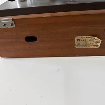 Pioneer PL41 1970-1973 - Black image 14