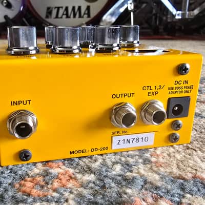 Boss OD-200 Overdrive 2019 - Present - Orange image 4