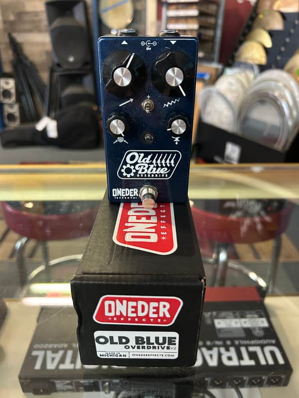 Oneder Effects Old Blue V2 Overdrive Pedal image 1