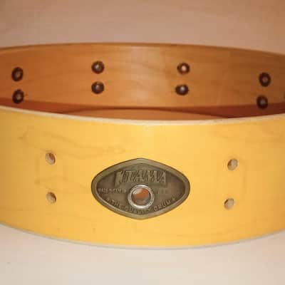 TAMA VINTAGE PICCOLO SNARE DRUM SHELL - NAT MAPL LACQUER - FREE SHIP TO C-USA! image 5