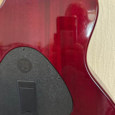 Taylor T5-C1 Custom Maple 2007 - Translucent Red image 13