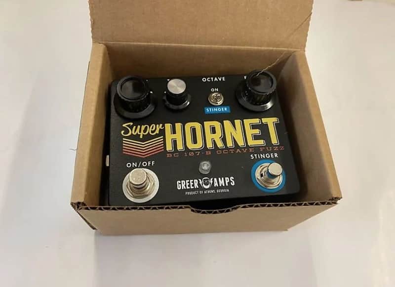 Greer Amps Super Hornet Octave Fuzz Pedal w/ Original box & paperwork image 1