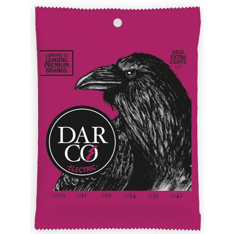 Martin D930 Darco Nickel Electric Guitar Strings - Extra Light (.09 - .42) image 1