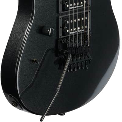 Kramer Nightswan Electric Guitar, Left-Handed, Jet Black Metallic image 4