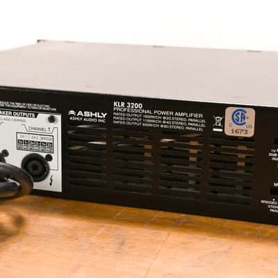 Ashly KLR-3200 Dual-Channel 1,600W Power Amplifier CG01Z3N image 8