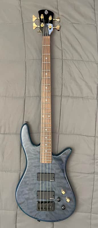 Spector Q4 Pro 2003 - Translucent Aqua image 1