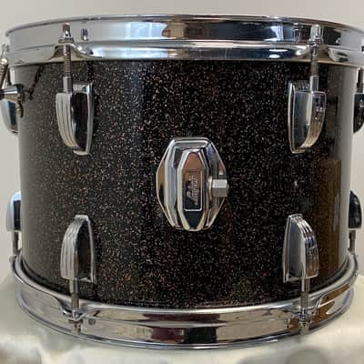 Ludwig 12x18"/8x12"/14x14"Jazzette w/ 5x14" Jazz Fest - Finest known. VIDEO. Rare Black Galaxy image 17