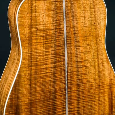 Martin D-41 Custom Premium Flamed Koa and Adirondack Spruce Amber Burst with Paua Pearl NEW image 19
