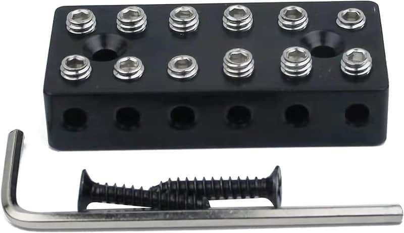 GUYKER 6 String Headless Guitar String Lock Nut 2026 - Black image 1