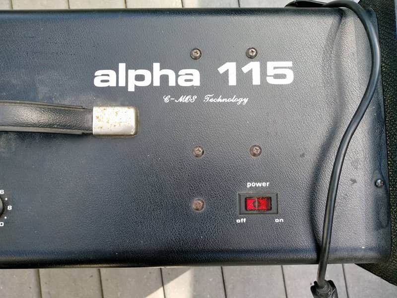 【激レア】sunn alpha 115 アンプ Sunn Alpha 115 Black | Reverb