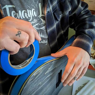 The Denim Lady: Warmoth P Bass 2023 image 18