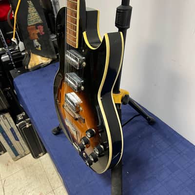 Vintage 1960 Kay Truetone 573 Speed Demon Hollow Body Electric Guitar with Case image 13