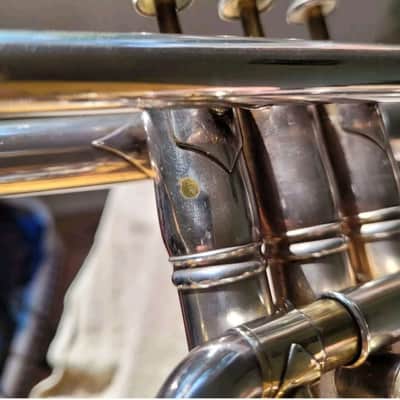 Keefer Vintage Cornet B Flat - Silver plated - 1920s image 10