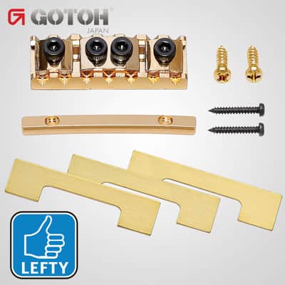 NEW Gotoh GLN-L-7 Locking Nut 7-String - Top Mount Type - 48mm LEFTY - GOLD