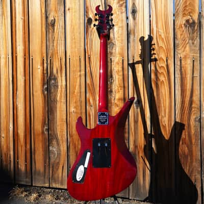 Schecter DIAMOND SERIES Synyster Gates Standard Plus   Transparent Deep Red 6-String Electric Guitar image 4