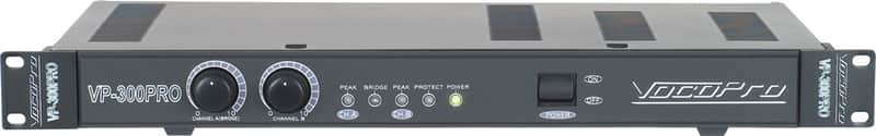 VocoPro - VP-300PRO - Single Space 300W Power Amplifier image 1