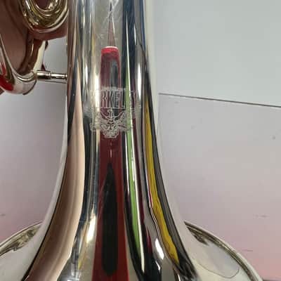 Used RS Berkeley Silver Bb Cornet with Original Case & Mouthpiece image 12