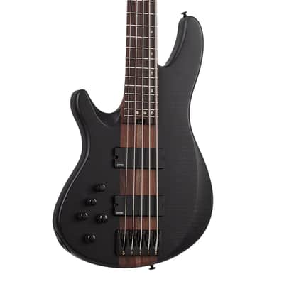 Schecter Charles Berthoud CB-5 LH - See Thru Black Satin image 1