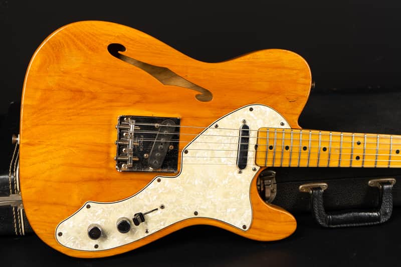 Fender Telecaster Thinline I 1968 - Natural Ash image 1
