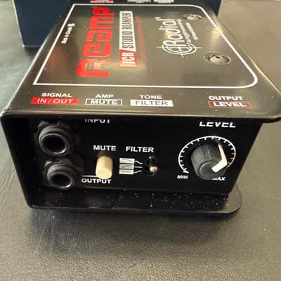 Radial JCR Studio Reamper Reamp Box 2010s - Black- w/box image 3