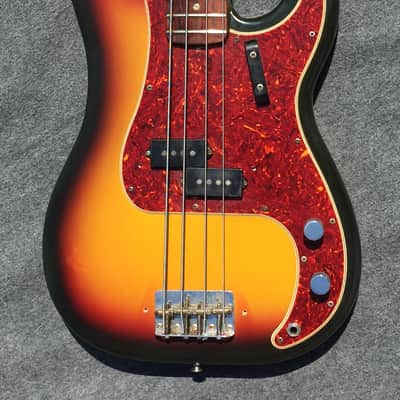 Fender Precision Bass 1966 - Sunburst image 2