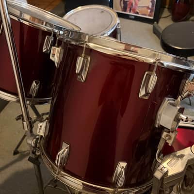 Tama Imperialstar 1970s-80s - Dark Cherry Red image 2