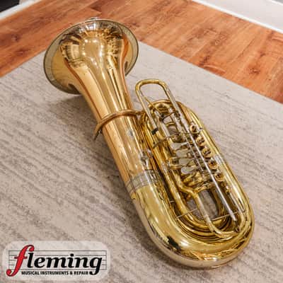Alexander Model 163 Professional CC Tuba - Rotor Valves, Lacquer image 4