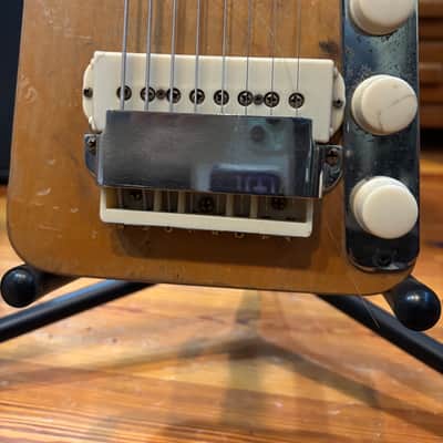 Carvin 8 string lap steel 50’s or ‘60s - Natural image 4