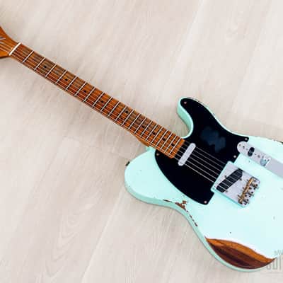 2023 Fender Custom Shop ‘52 Telecaster Roasted Heavy Relic Surf Green w/ Streamlined U Neck image 12