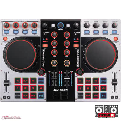 DJ-Tech Dragon Two Professional 4-Channel Digital DJ Controller and Mixer image 1
