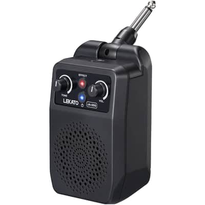 LEKATO  JA-05G 4 Effects Mini Guitar Amplifier Rechargeable 5W Electric Guitar bluetooth image 10