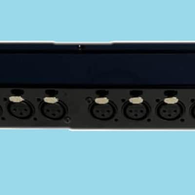 Mamba 16 Point XLR Male to 16 XLR Female 1RU XLR Patch Bay image 2