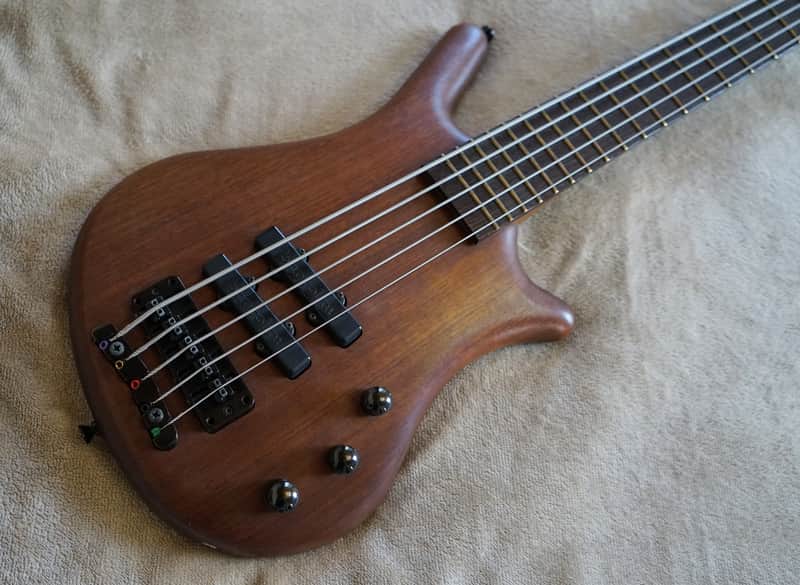 Warwick Thumb Bass BO5 2000 Natural Oil Ovangkol Made in Germany image 1
