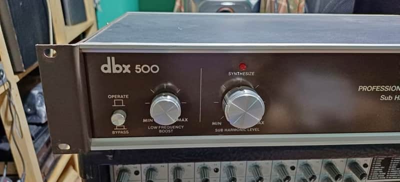Dbx 500 Professional Disco Boom Box Sub Harmonic Synthesizer image 1