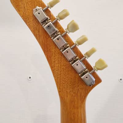 ESP Edwards Explorer early 2000's - Lawsuit Era JAPAN MIJ - Mahogany Antique Natural image 3