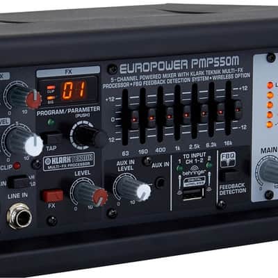 Behringer PMP550M Powered Mixer image 3