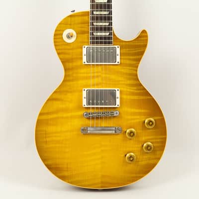 2021 Gibson Custom '59 reissue Les Paul Standard, Golden Poppy Burst image 4