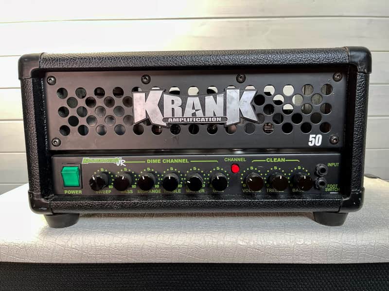 KRANK Krankenstein Jr 50 - Tube Head 50w - Black image 1