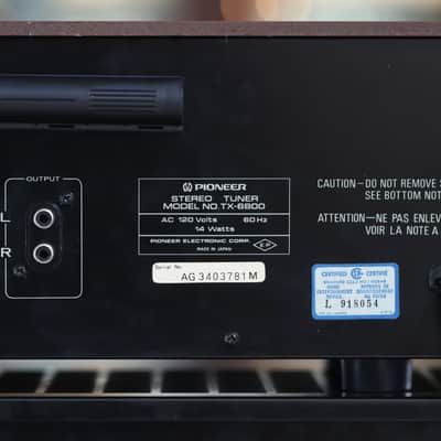 Pioneer SA-5800 and TX-6800 both never used in original box image 16
