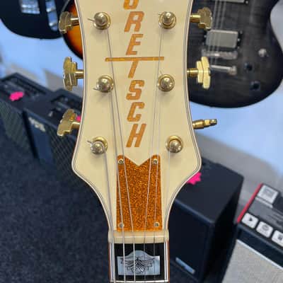 Gretsch White Falcon G6136T-LDS w/ Bigsby - Aged White image 10