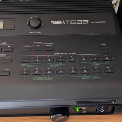 Yamaha TG33 Tone Generator 1990 - Black image 4