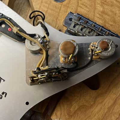 Fender Custom Shop Prototype ''Thumbs Carllile'' Stratocaster 1955 MB John English 2003 image 23