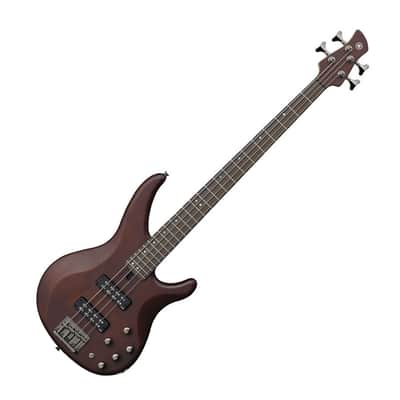 Yamaha TRBX504-TBN 4-String Bass Transparent Brown w/ | Reverb