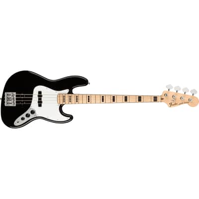 Fender Geddy Lee Jazz Bass - Maple Fingerboard, Black image 1