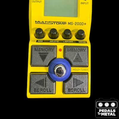 Zoom MS-200D+ MultiStomp 2024 - Present - Yellow - X18968 image 1
