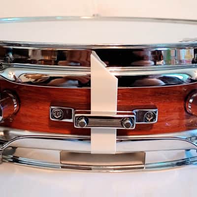 MARTIAL PERCUSSION CUSTOM HYBRID LOW PROFILE UTILITY SNARE DRUM SHELL RED OAK/MAPLE - MAHOGANY GLAZE-FREE SHIP TO C-USA! image 4