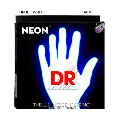 DR NWB5-45 Hi-Def Neon 5-String Bass Strings - Medium (45-125)