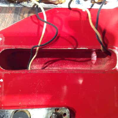 Fender  Dakota Red Refin 1966 image 17