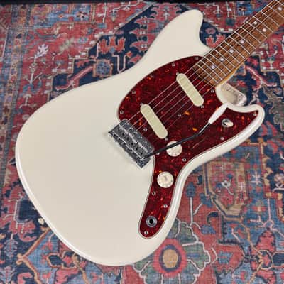Fender Char Artist Model Mustang Olympic White - 2019 image 2